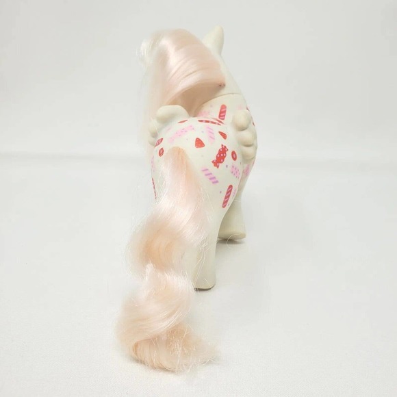 Vintage My Little Pony MLP G1 Twice As Fancy (TAF) Yum Yum Hasbro 1984 Pink Hair - Picture 4 of 11